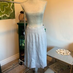 Retro Norton McNaughton gray skirt size 8